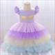 Layered Ruffle Toddler Fluffy Birthday Princess Dress