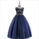 Sequin Bodice Tulle Flower Girl Dress With Bowknot