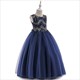 Sequin Bodice Tulle Flower Girl Dress With Bowknot