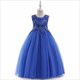 Sequin Bodice Tulle Flower Girl Dress With Bowknot