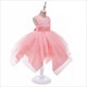 Girls Asymmetrical Hem Birthday Princess Dress With Pearls