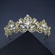Rhinestone Halloween Party Crown Bridal Tiara