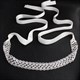 Handmade Rhinestone Bridal Sash Belt