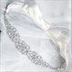 Knit Rhinestone Princess Wedding Sash Belt