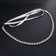 Rhinestone Bridal Belt With Ivory Satin