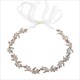Leaf Handmade Princess Bridal Belt With Rhinestones