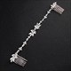 Rhinestone Flower Hair Comb Princess Headpiece