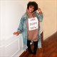 Women'S Letter Printed Casual Long Sleeve Hoodie Plus Size Dress