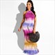 Women'S Tie Dye Sleeveless Casual Bodycon Long Maxi Dresses