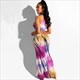 Women'S Tie Dye Sleeveless Casual Bodycon Long Maxi Dresses