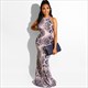 Women'S Tie Dye Sleeveless Casual Bodycon Long Maxi Dresses