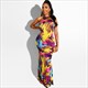 Women'S Tie Dye Sleeveless Casual Bodycon Long Maxi Dresses