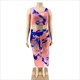 Tie Dye Printed Two Piece Plus Size Bodycon Dresses