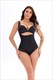 Tummy Compression Thong Shapewear With Lace Embellishment