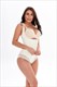 Tummy Compression Thong Shapewear With Lace Embellishment