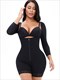 Long Sleeve Full Body Tummy Control Shapewear