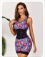 High Waist Tummy Compression Bodysuit