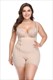 Open Bust Tummy Control Bodysuit Shapewear With Butt Lifter