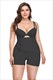 Open Bust Tummy Control Bodysuit Shapewear With Butt Lifter
