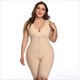 V-Neck Sleeveless Mid-Thigh Bodysuit Shaper With Butt Lifter