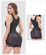 Zipper Crotch Sleeveless Bodysuit Shaper With Butt Lifter