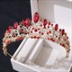 Crystal Bridal Tiara With Rhinestone Accents