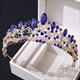 Crystal Bridal Tiara With Rhinestone Accents