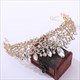 Crystal Bridal Tiara With Rhinestone Accents