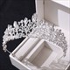 Crystal Bridal Tiara With Rhinestone Accents