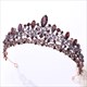 Baroque Crystal Bridal Tiara With Rhinestone Accents