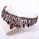 Baroque Crystal Bridal Tiara With Rhinestone Accents