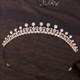 Crystal Tiara With Rhinestone Accents