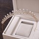 Crystal Tiara With Rhinestone Accents