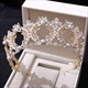 Birthday Girl Princess Crown Bridal Tiara With Pearls