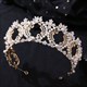 Birthday Girl Princess Crown Bridal Tiara With Pearls
