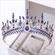 Baroque Crystal Bridal Tiara With Rhinestone Accents