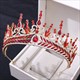 Baroque Crystal Bridal Tiara With Rhinestone Accents