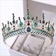 Baroque Crystal Bridal Tiara With Rhinestone Accents