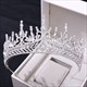 Baroque Crystal Bridal Tiara With Rhinestone Accents