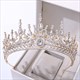 Baroque Crystal Bridal Tiara With Rhinestone Accents