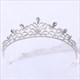 Barock Blatt Strassstein Kristall Birthday Tiara