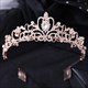Glittery Crystal Bridal Tiara With Rhinestone Accents