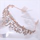 Glittery Crystal Bridal Tiara With Rhinestone Accents