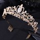 Glittery Crystal Bridal Tiara With Rhinestone Accents