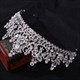 Princess Bridal Tiara With Rhinestone Accents