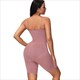 Seamless Spaghetti Strap Tummy Tucking Butt Lifter Bodysuit