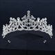 Baroque Alloy Rhinestone Bridal Birthday Tiara
