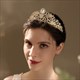 Prinzessin-Braut-Tiara aus Legierung mit Strasssteinen