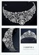 Prinzessin-Braut-Tiara aus Legierung mit Strasssteinen