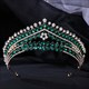 Birthday Girl Crystal Bridal Tiara With Rhinestone Accents